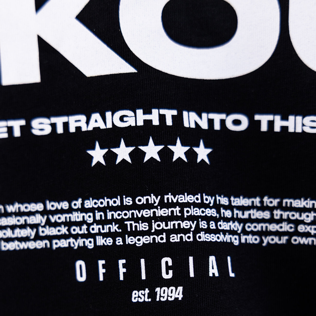 Blkout T Shirt Black