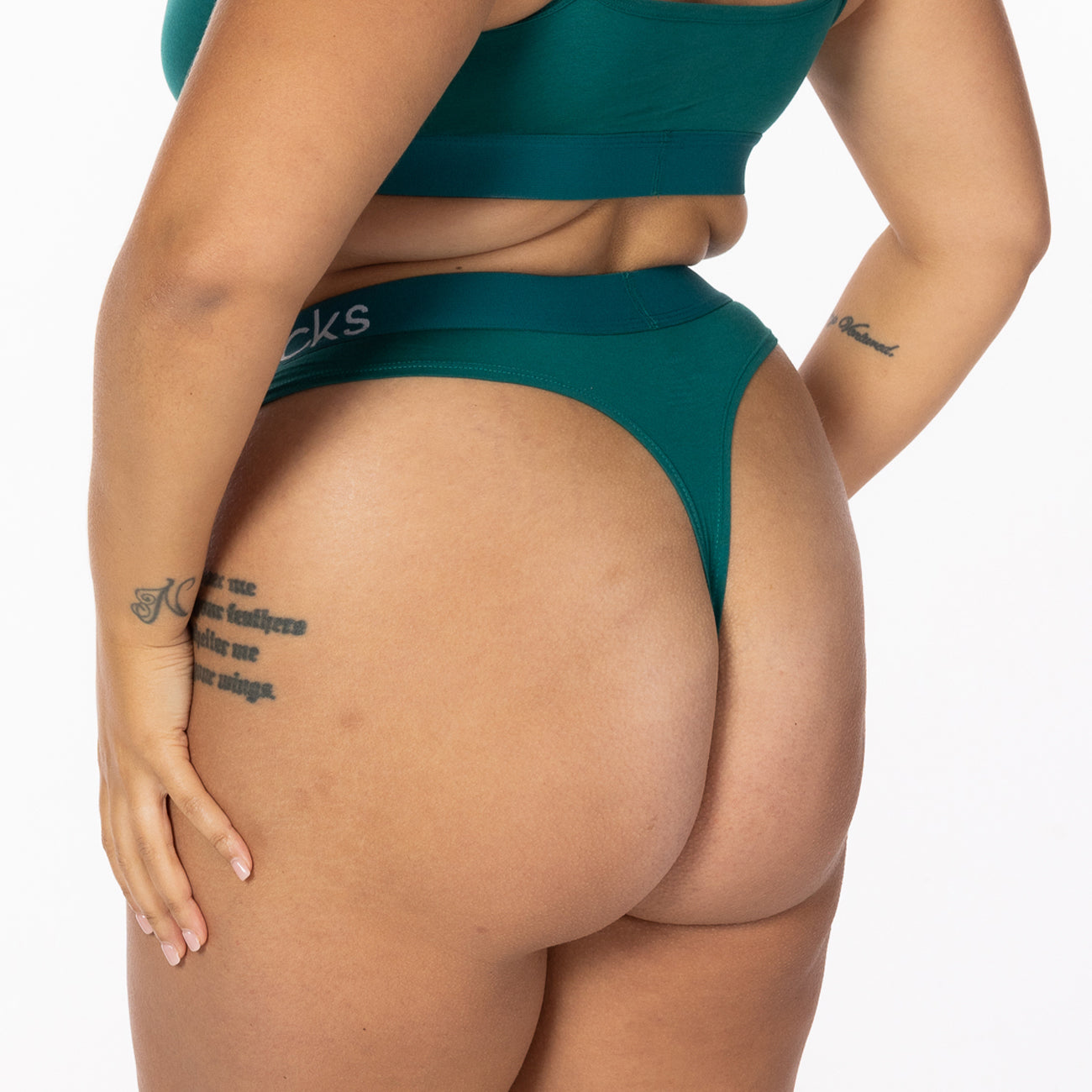 Green Modal Thong