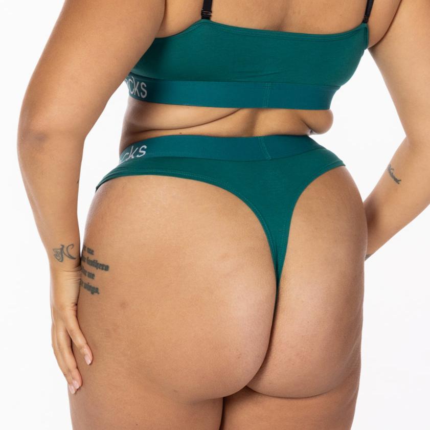 Green Modal Thong