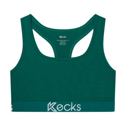 Green Modal Sports Bralette