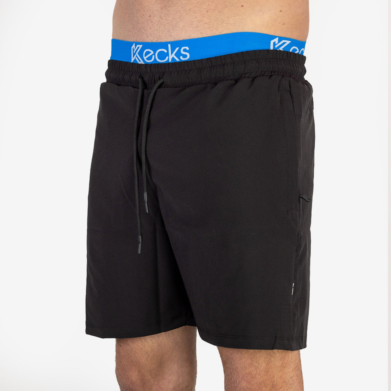 Black Mens Tech Short