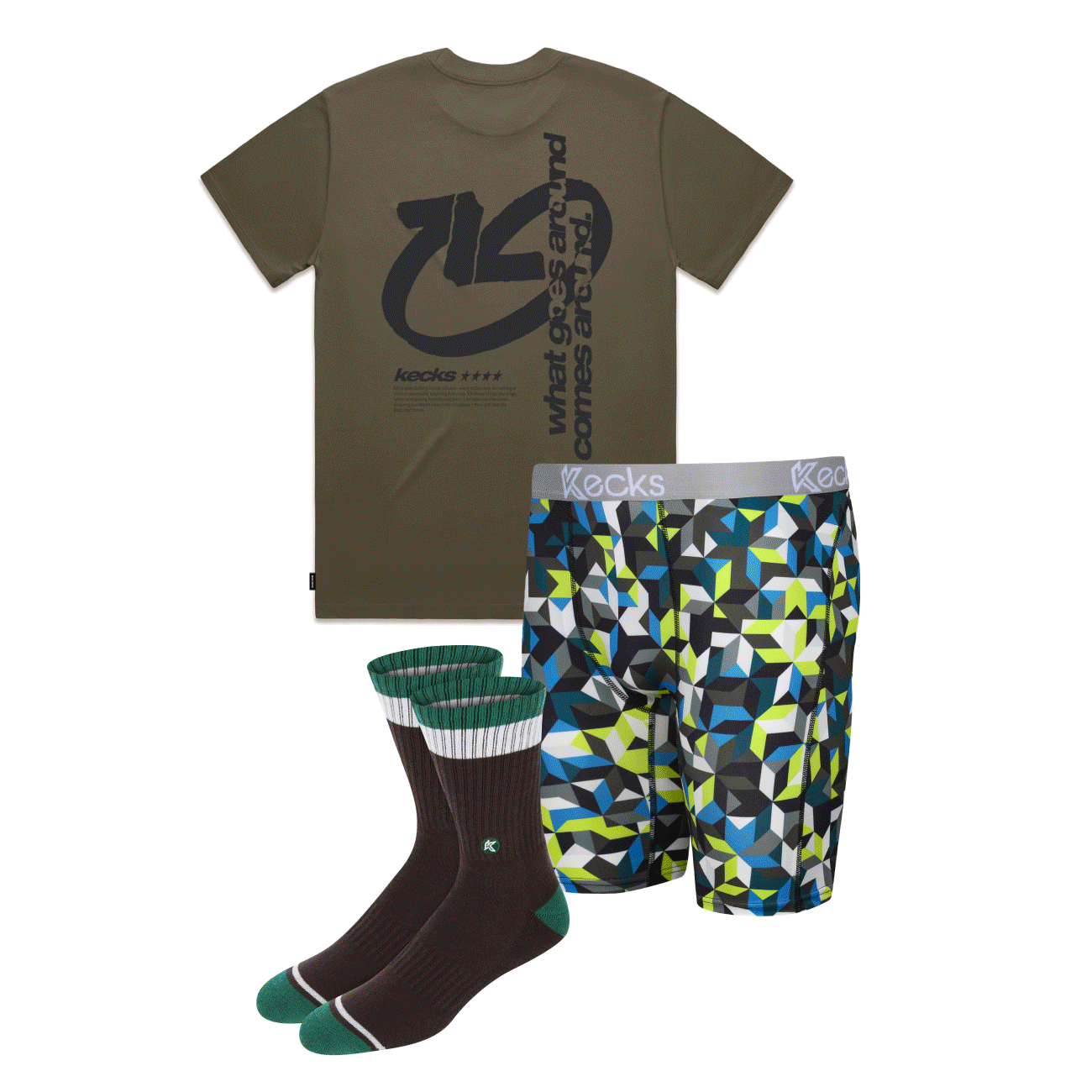 Mystery Tee - Print - Sock