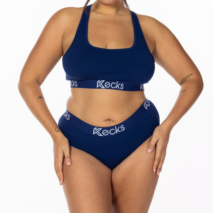 Navy Modal Sports Bralette