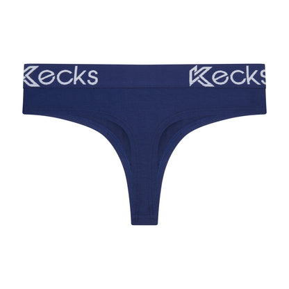 Navy Modal Thong