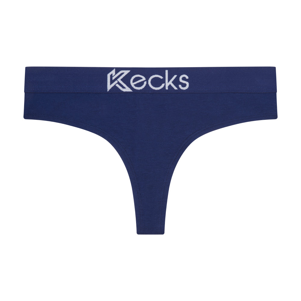 Navy Modal Thong