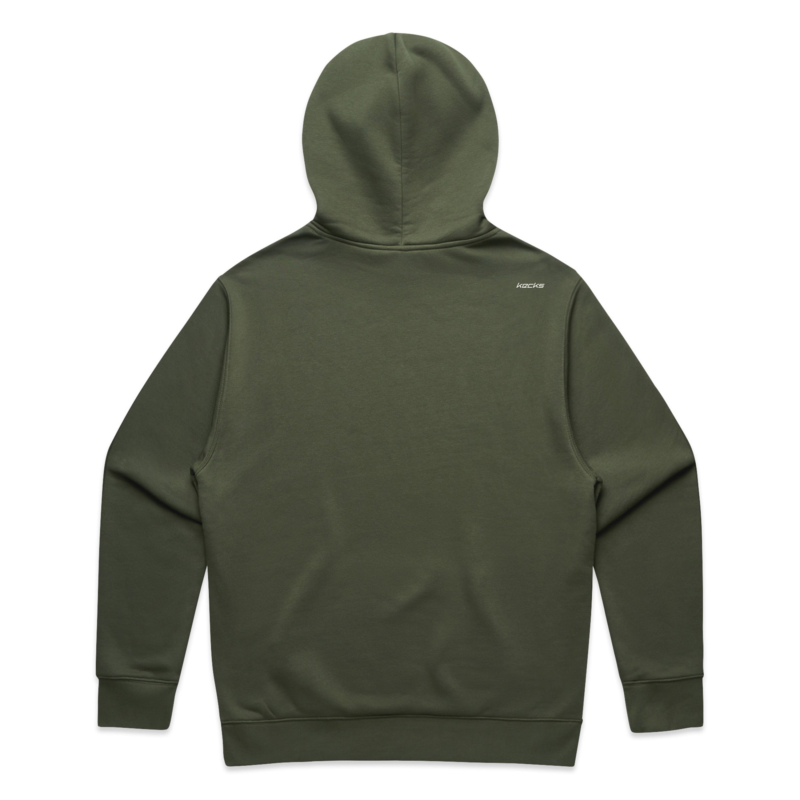 Olive Relax Fit Hoodie