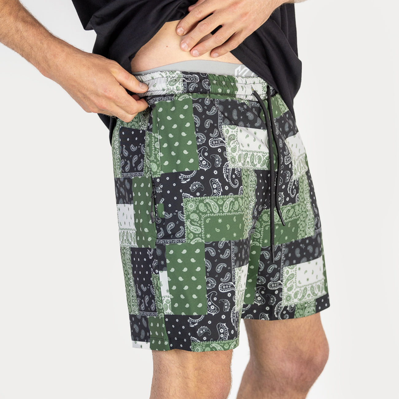 Paisley Mens Tech Short