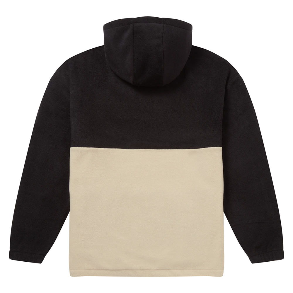 Polar Fleece Hoodie Sand / Black