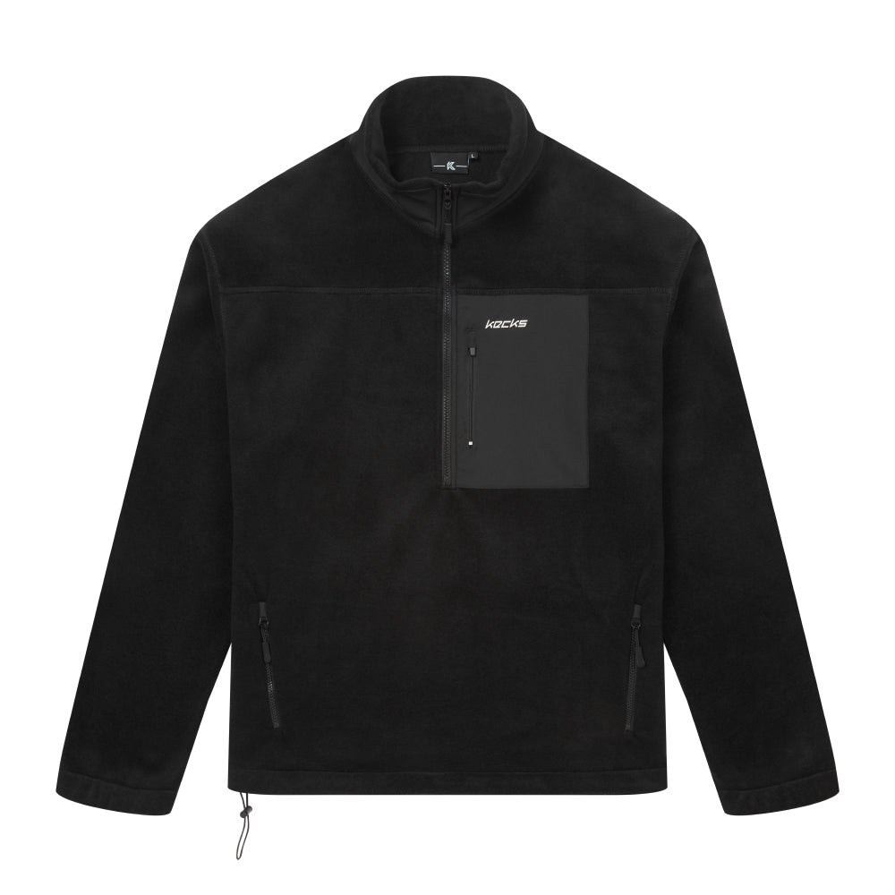 Polar 1/4 Zip Black