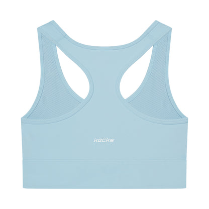 Powder Blue Active Sports Bra