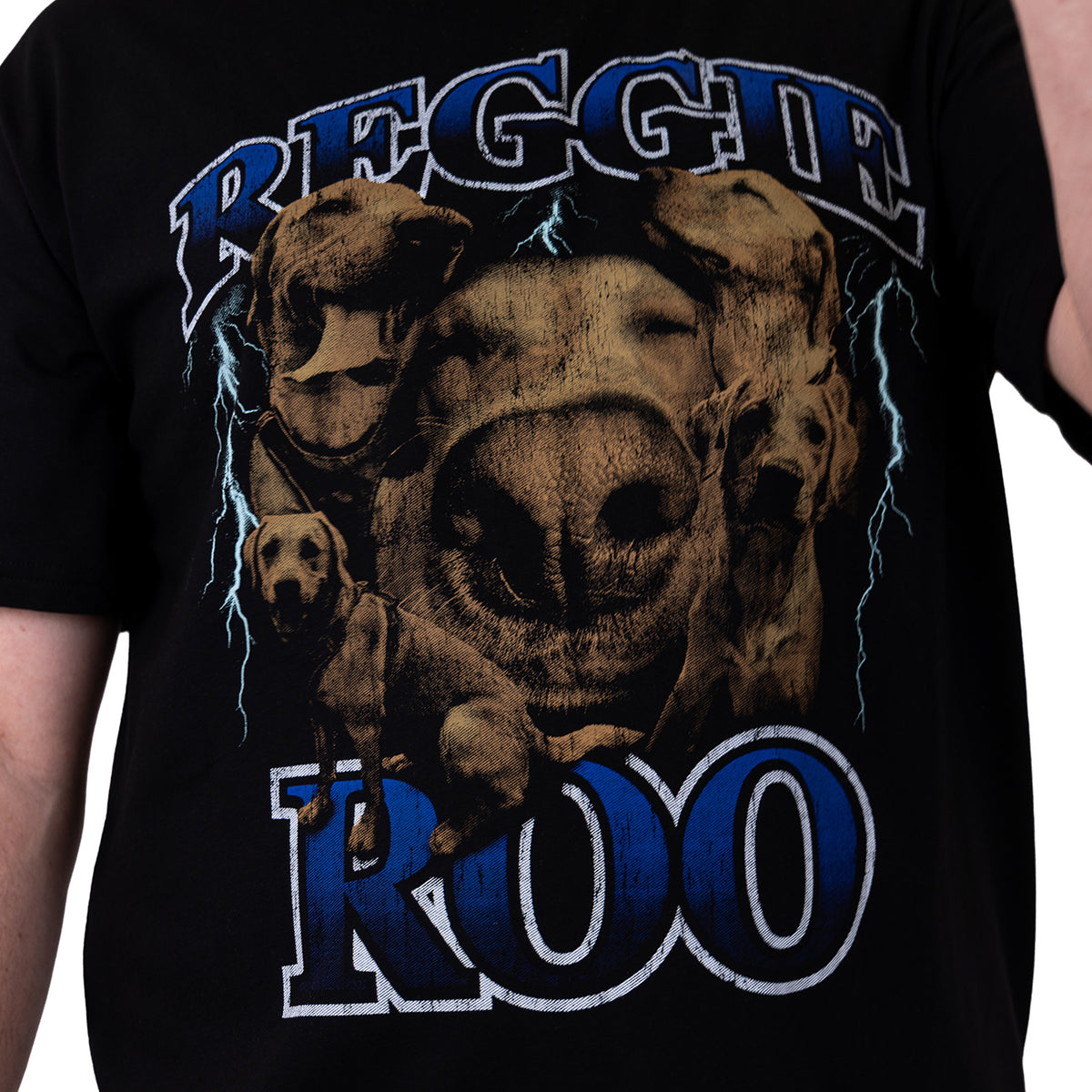 Reggie T Shirt Black - Kecks