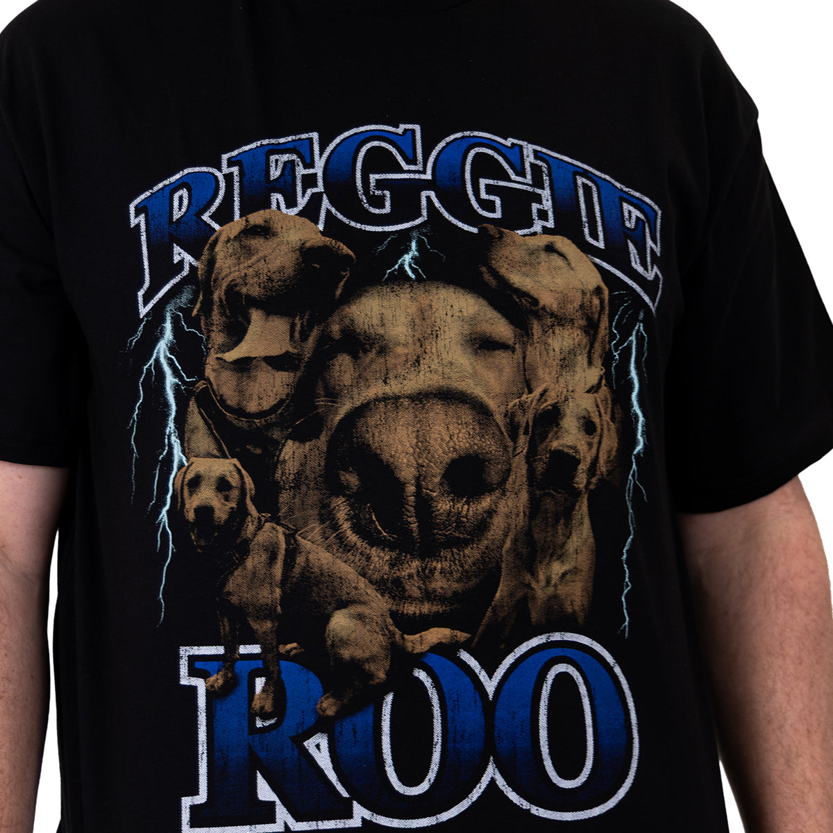 Reggie T Shirt Black - Kecks