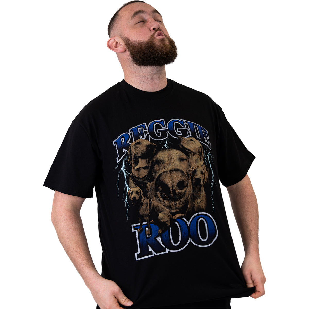Reggie T Shirt Black - Kecks