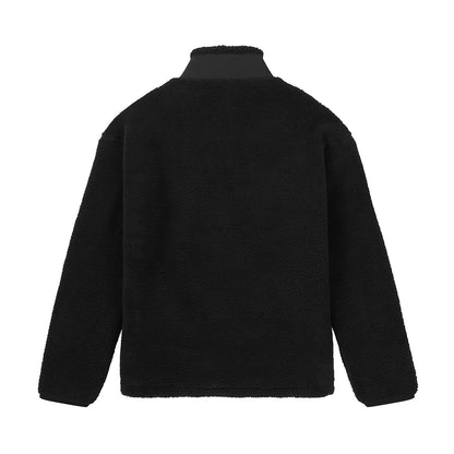 Black Sherpa 1/4 Zip Fleece