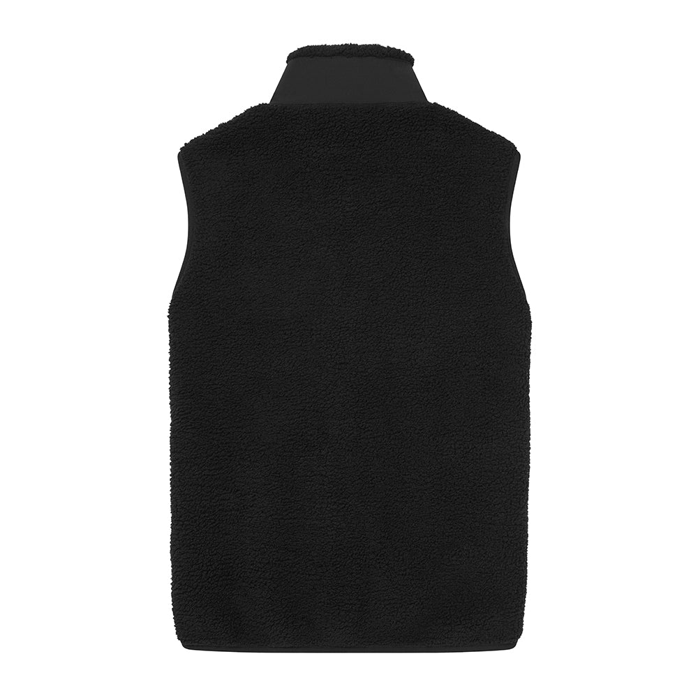 Black Sherpa Vest