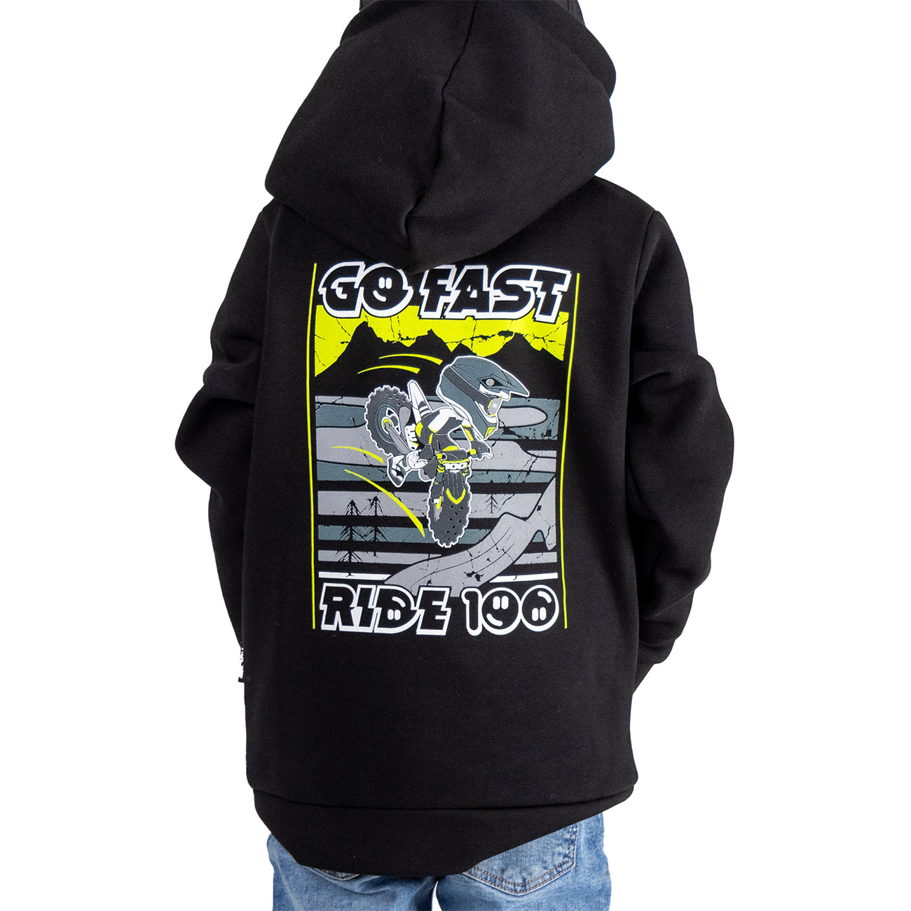 Go Fast Hoodie Kids