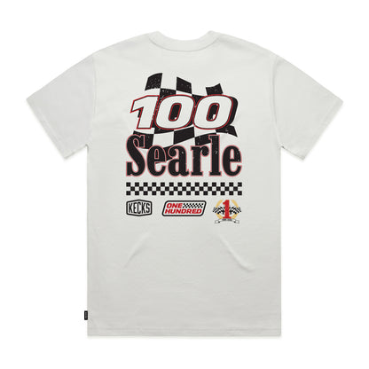 TS100 Vintage Tee White