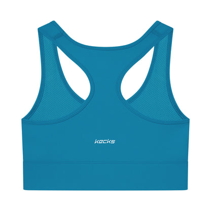 Teal Active Sports Bra