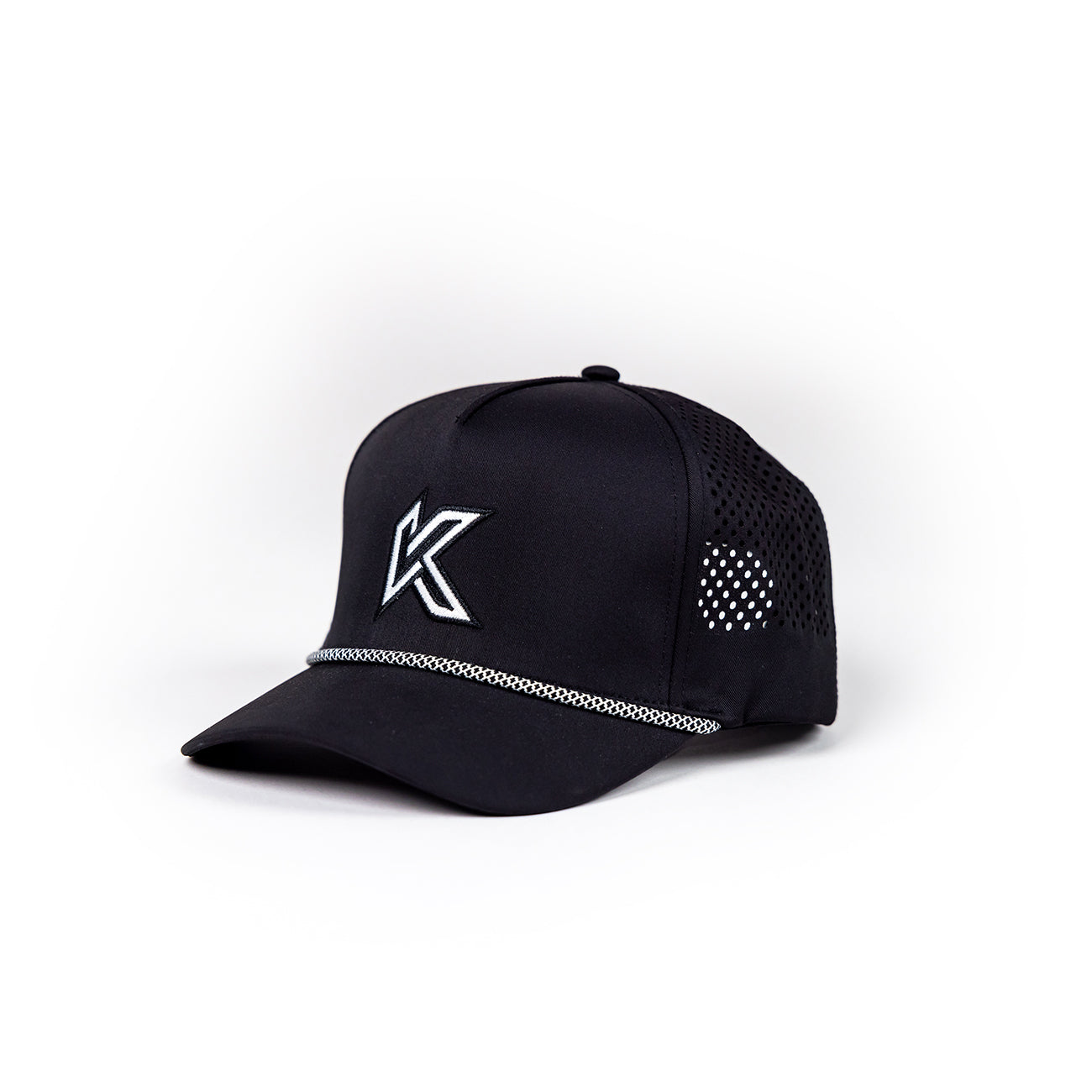 K Icon White Rope Cap