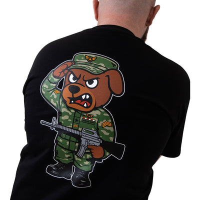 Army T Shirt Black - Kecks