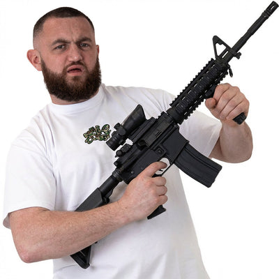 Army T Shirt White - Kecks