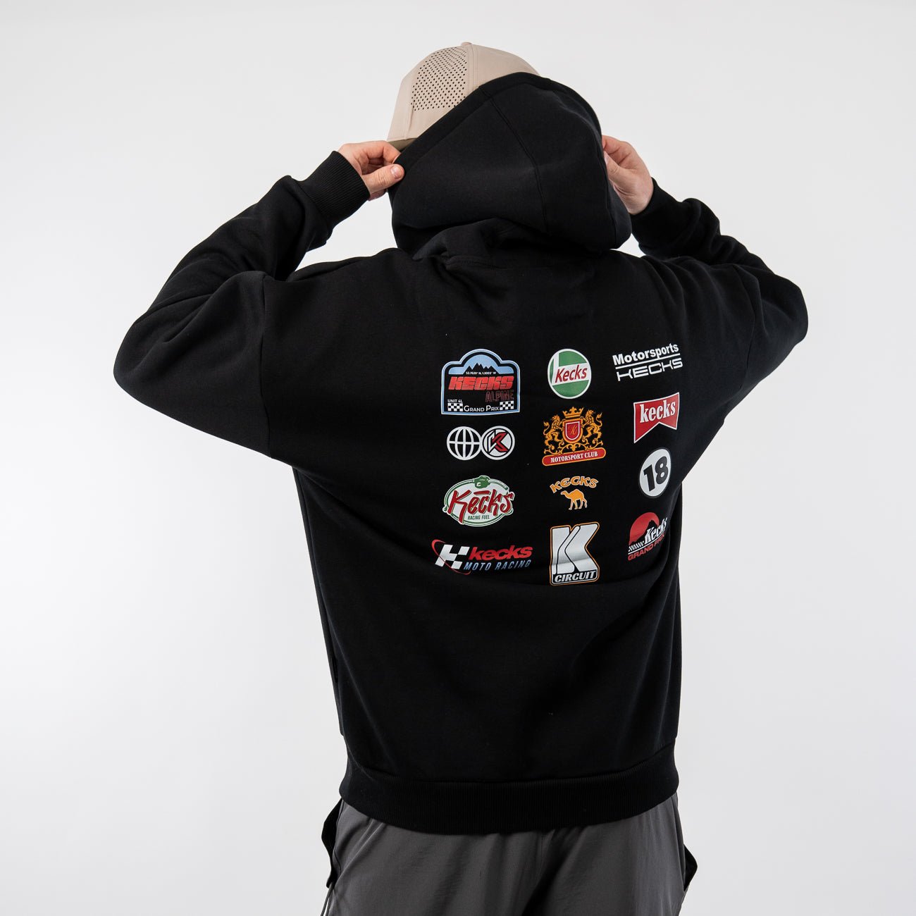 Billboard Black Hoodie - Kecks