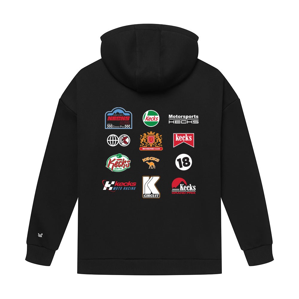 Billboard Black Hoodie | Kecks - Kecks