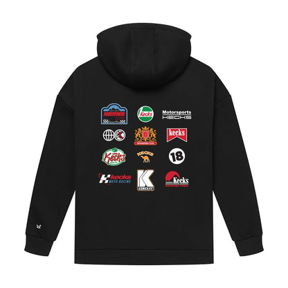 Billboard Black Hoodie - Kecks