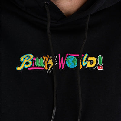 Billys World Hoodie - Black - Kecks