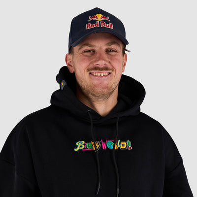 Billys World Hoodie - Black - Kecks