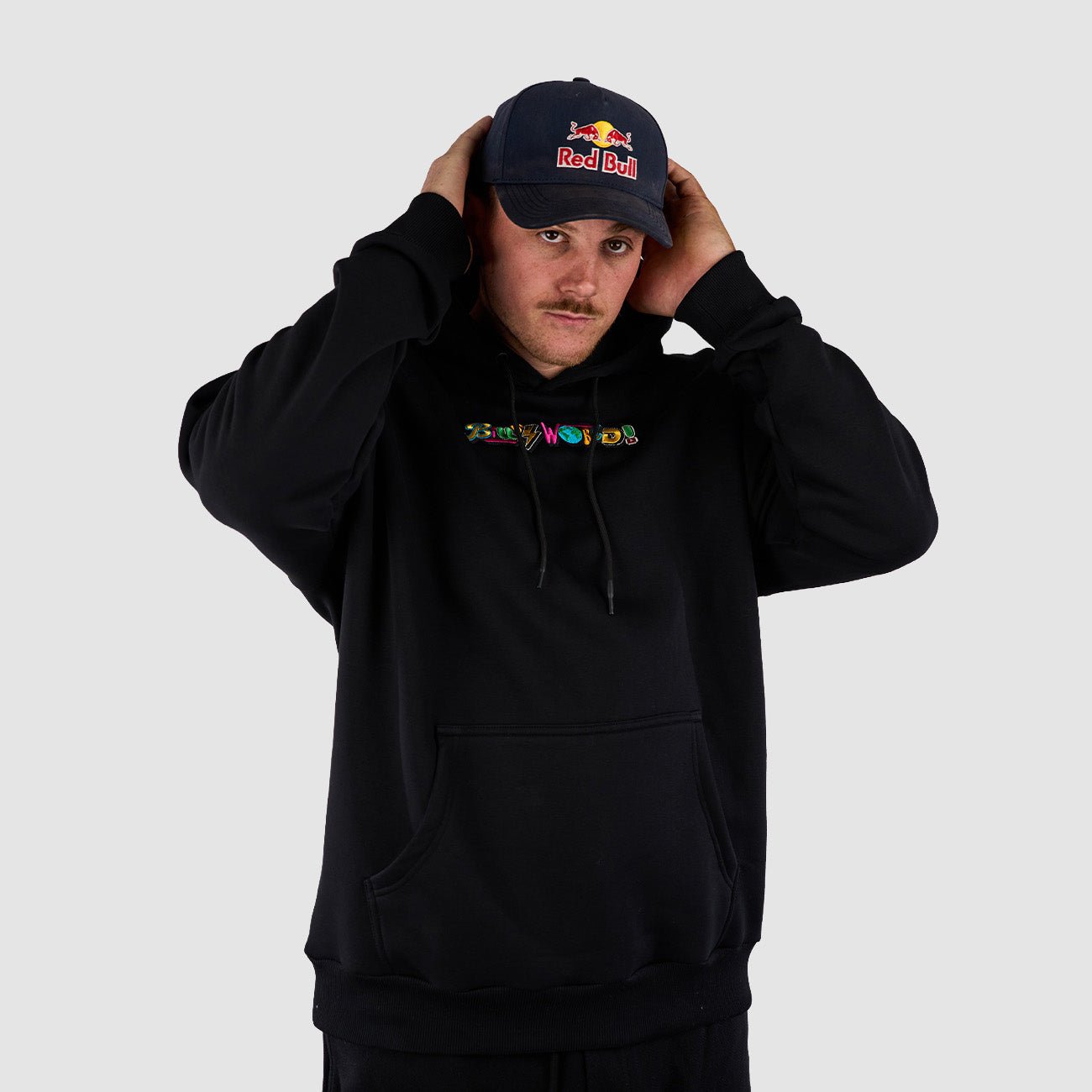 Billys World Hoodie - Black - Kecks
