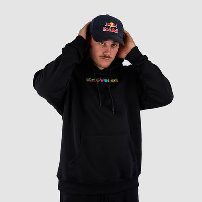 Billys World Hoodie - Black - Kecks
