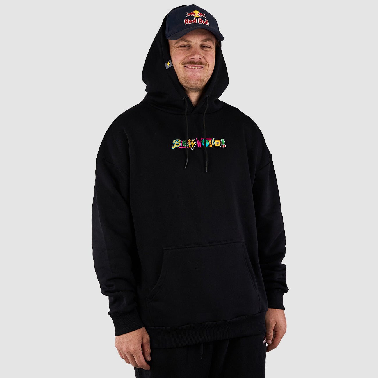 Billys World Hoodie - Black - Kecks