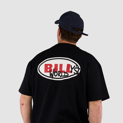 Billys World T-Shirt - Black - Kecks