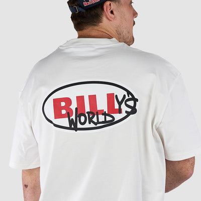 Billys World T-Shirt - White - Kecks