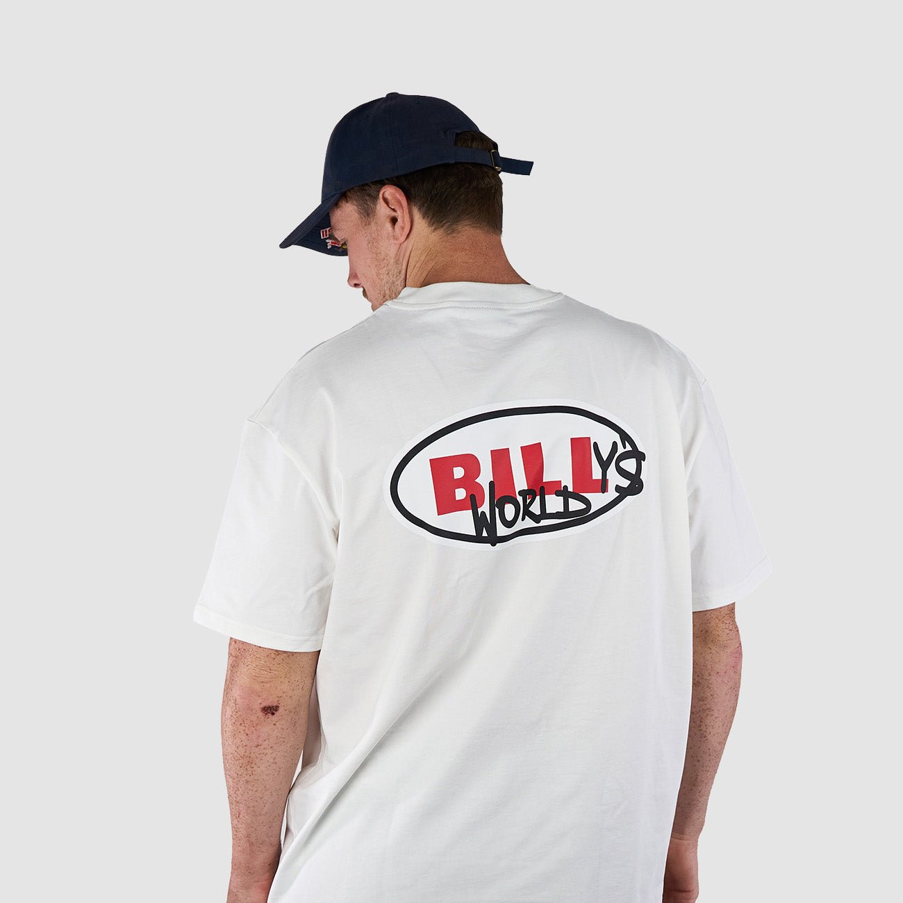 Billys World T-Shirt - White - Kecks