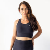 Black Active Sports Bra - Kecks