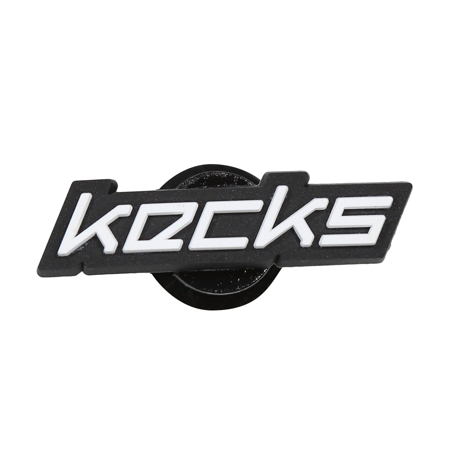 Black Slogan Charm - Kecks