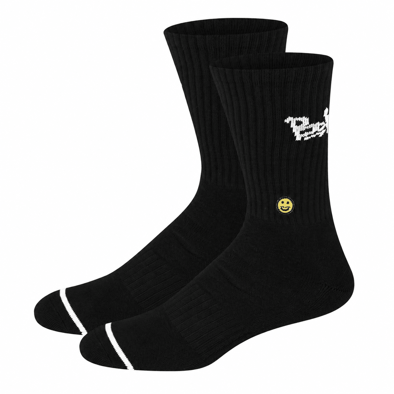 Black Stuss Crew Sock - Kecks