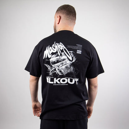 Blackout Tee Black - Kecks