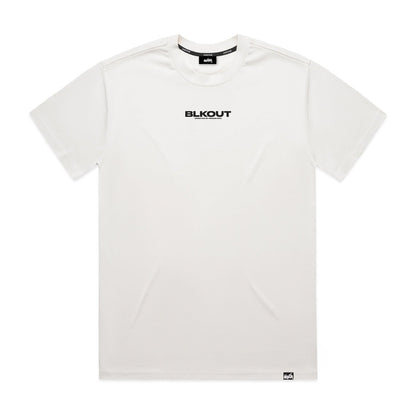 Blackout Tee White - Kecks