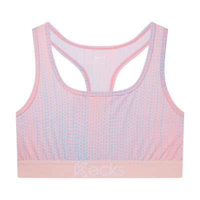 Blush Dot Sports Bralette - Kecks