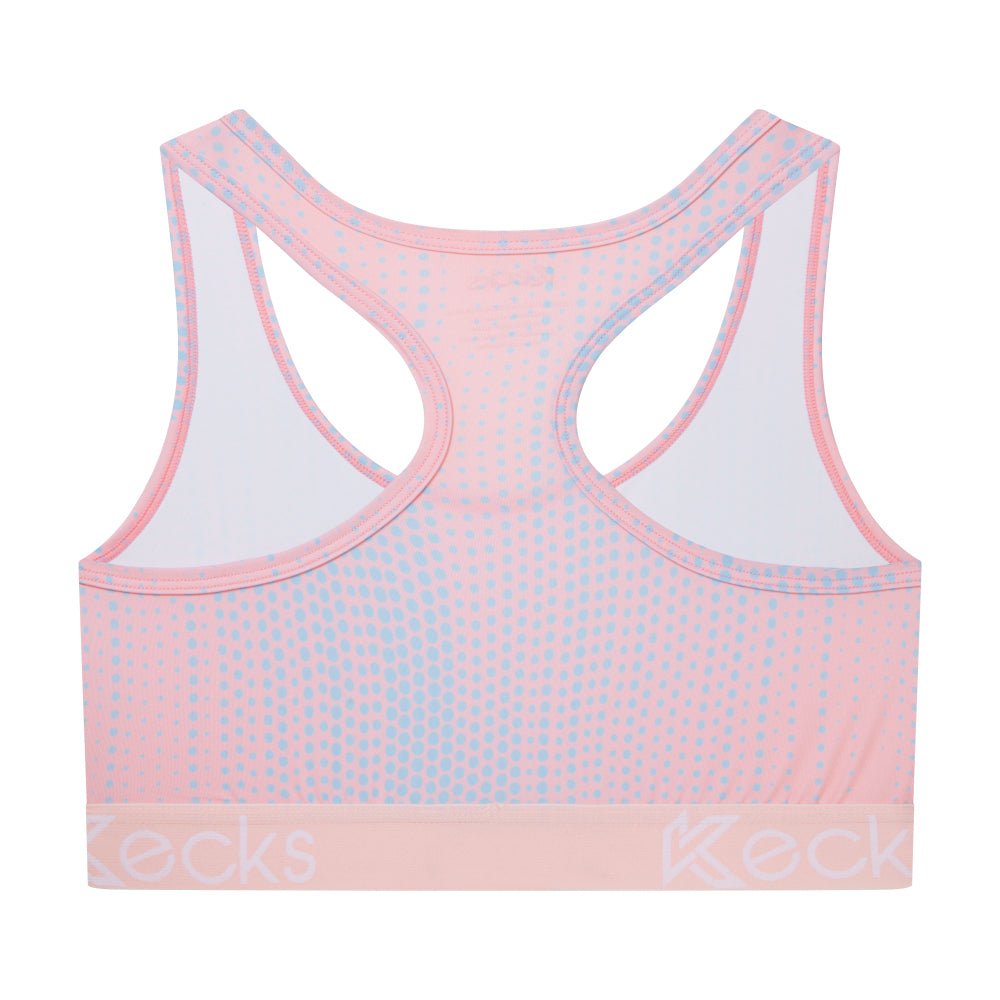 Blush Dot Sports Bralette - Kecks