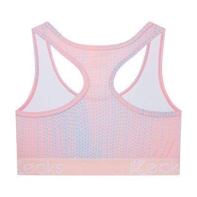Blush Dot Sports Bralette - Kecks