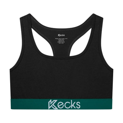 Chocolate Modal Sports Bralette - Kecks