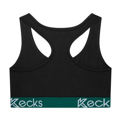 Chocolate Modal Sports Bralette - Kecks