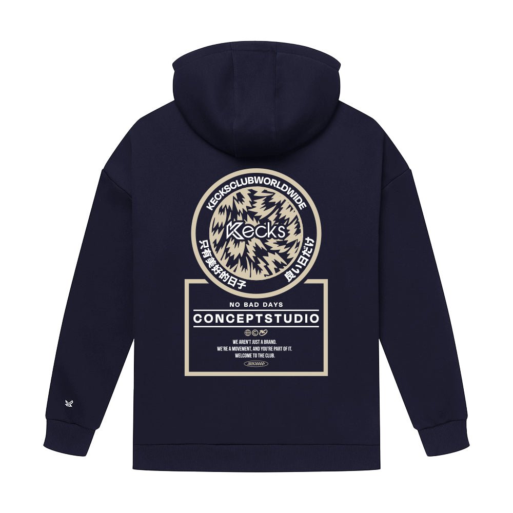 Concept Navy Hoodie - Kecks
