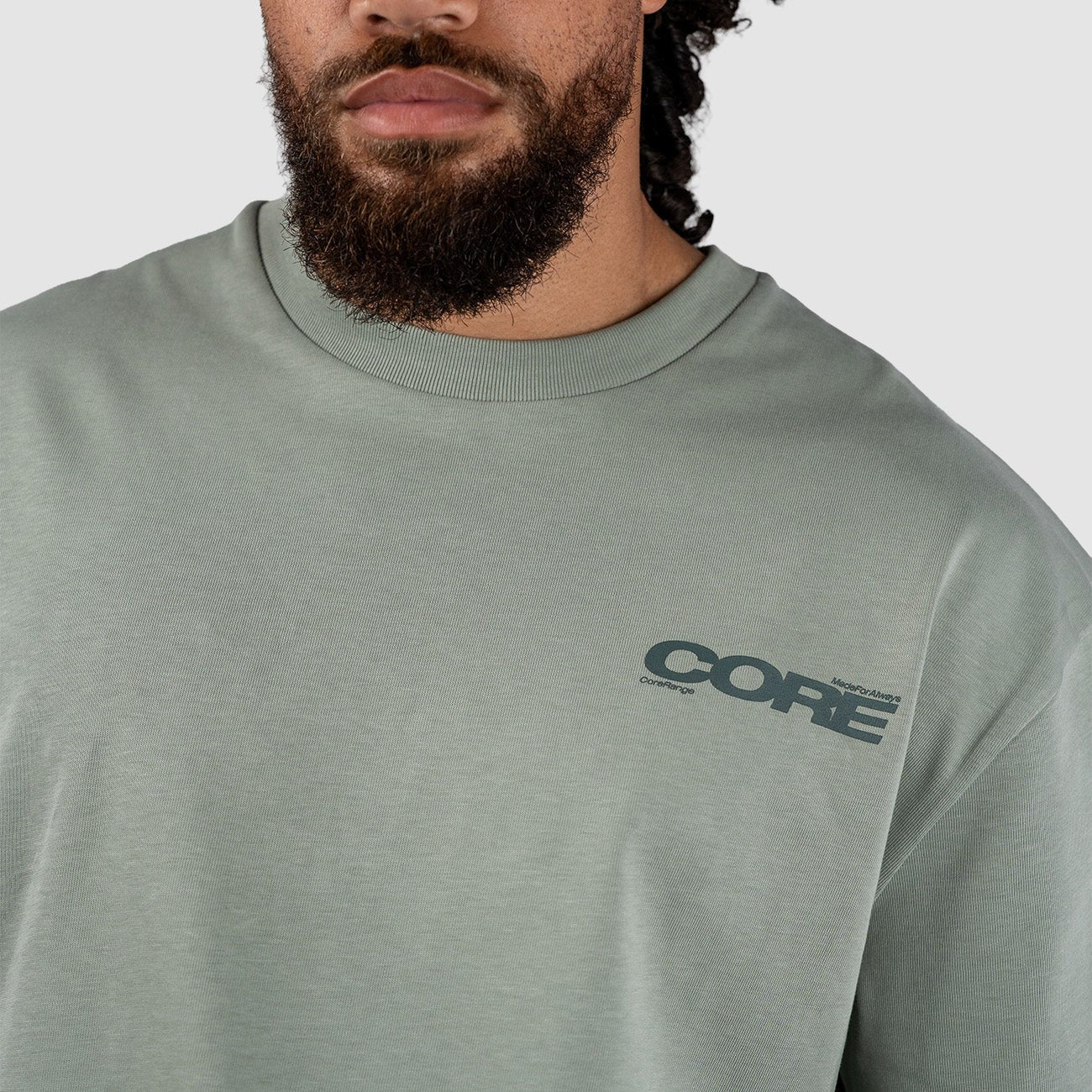Core Heavyweight T-Shirt – Sage - Kecks