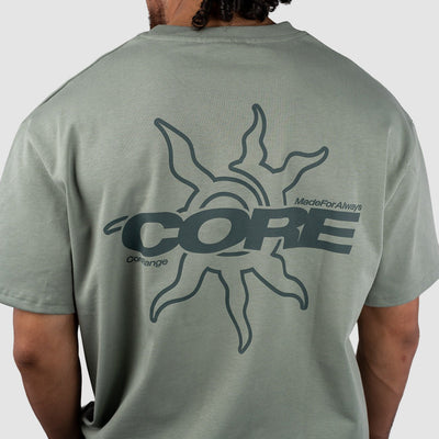 Core Heavyweight T-Shirt – Sage - Kecks