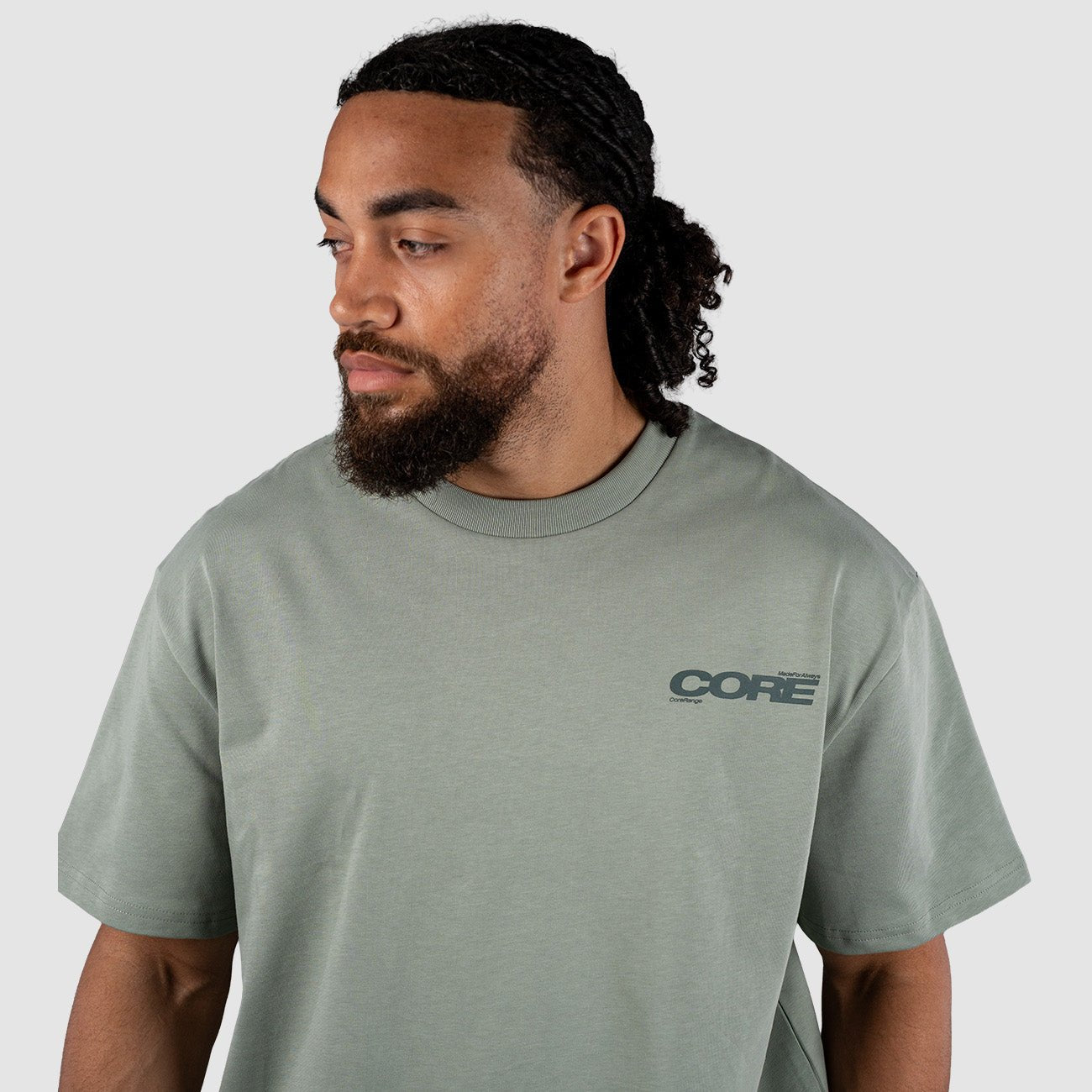 Core Heavyweight T-Shirt – Sage - Kecks
